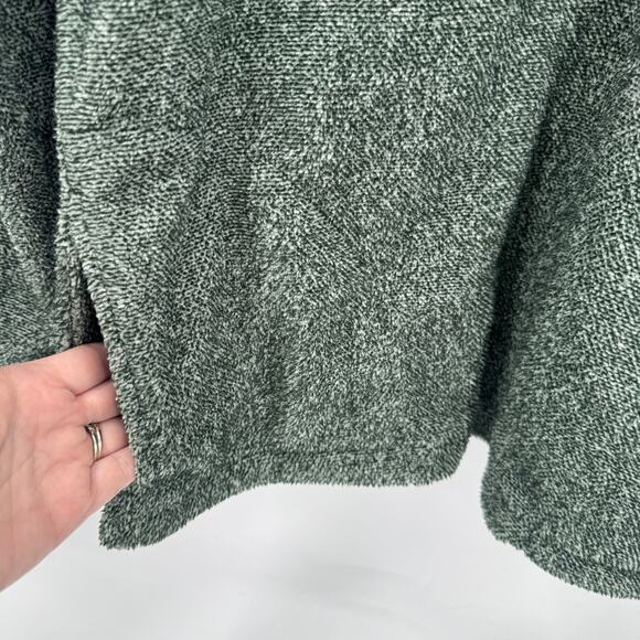 Eddie Bauer Sweatshirt Womens Large Green Fleece Pullover COMFY + Pockets NEW - Picture 7 of 11